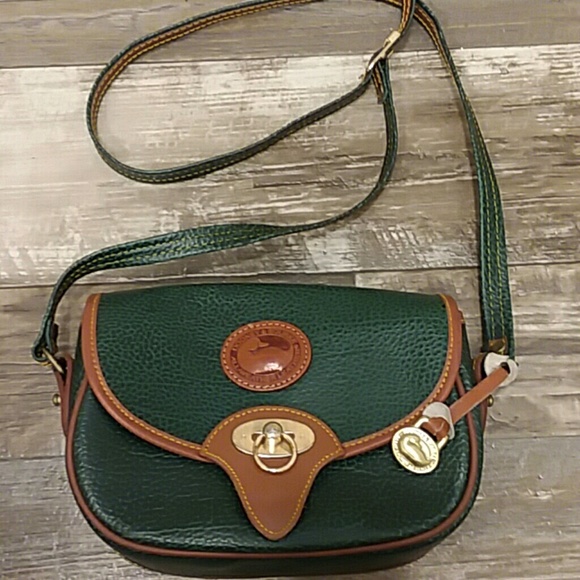 Dooney & Bourke Bags | Green Dooney Bourke Crossbody Purse | Poshmark